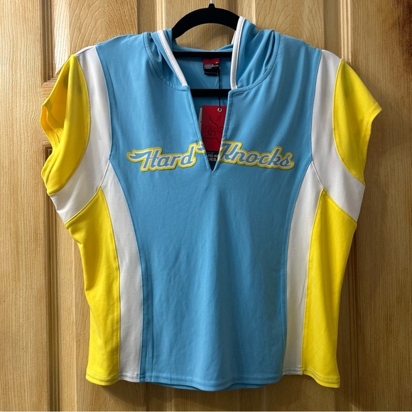 Vintage School of Hard Knocks Ladies' Light Blue and Yellow 2 Piece Set NWT XL - Picture 2 of 13